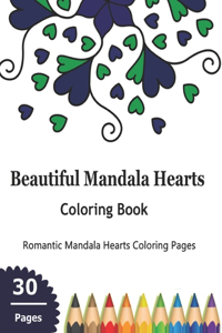 Beautiful Mandala Hearts Coloring Book