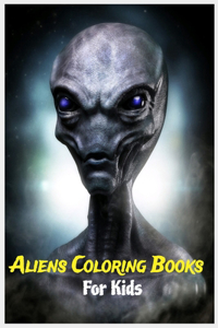 Aliens Coloring Books For Kids