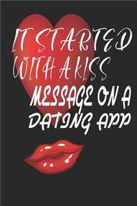 It Started With a Message on a Dating App