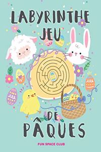 Labyrinthe Jeu de Pâques: Labyrinthe enfant 3 4 5 ans, Joyeuses Pâques!