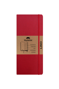 Moustachine Classic Linen Pocket Classic Red Ruled Flex