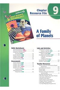 Indiana Holt Science & Technology Chapter 9 Resource File: A Family of Planets