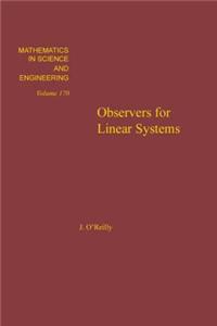 Observers for Linear Systems