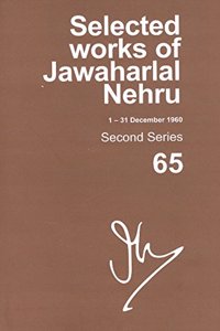 Selected Works Of Jawaharlal Nehru, Second Series, Volume 65