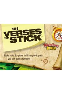 101 Verses that Stick for Kids based on the NIV Adventure Bible