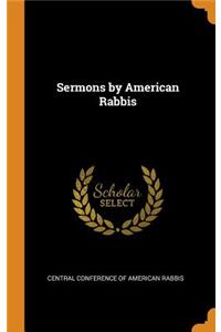 Sermons by American Rabbis