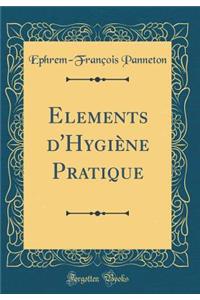 Elements d'HygiÃ¨ne Pratique (Classic Reprint)