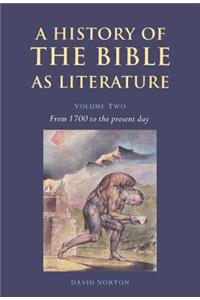 History of the Bible as Literature