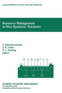 Resource Management in Rice Systems: Nutrients