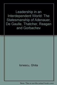 Leadership In An Interdependent World