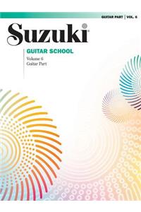 Suzuki Guitar School Guitar Part, Volume 6