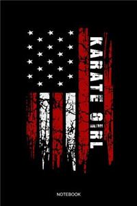 Karate Girl Notebook