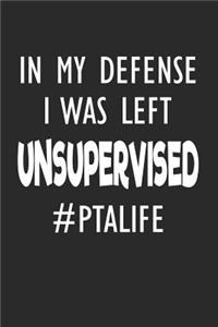 In My Defense, I Was Left Unsupervised #ptalife