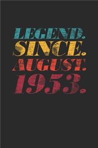 Legend Since August 1953