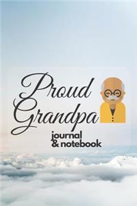 Proud Grandpa journal & notebook