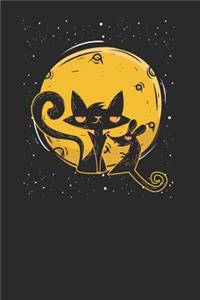 Cat, Mouse, And Moon