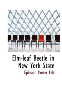 ELM-Leaf Beetle in New York State