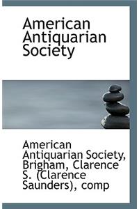 American Antiquarian Society