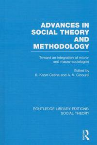 Advances in Social Theory and Methodology