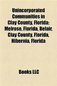 Unincorporated Communities in Clay County, Florida