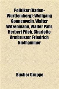 Politiker (Baden-Wrttemberg)