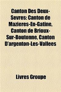 Canton Des Deux-Sevres