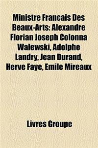 Ministre Franais Des Beaux-Arts
