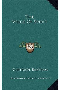 The Voice of Spirit
