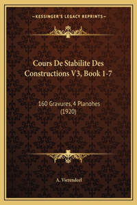 Cours de Stabilite Des Constructions V3, Book 1-7