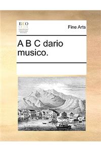 A B C Dario Musico.