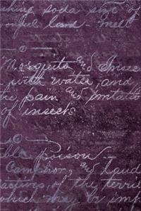 Distressed Sangria Composition Notebook - Small Ruled Notebook - 6x9 Lined Notebook (Softcover Journal / Notebook / Diary)