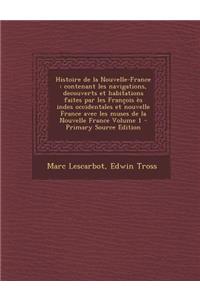 Histoire de La Nouvelle-France