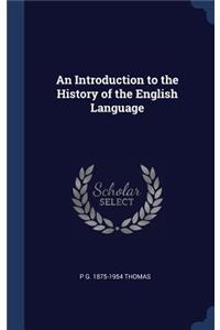 Introduction to the History of the English Language