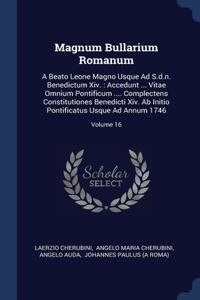 Magnum Bullarium Romanum