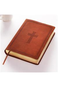 KJV Super Giant Print Lux-Leather Tan