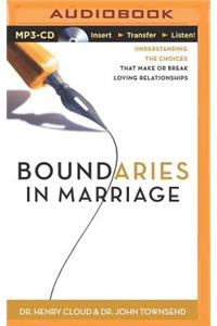 Boundaries in Marriage