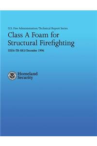 Class A Foam for Structural Firefighting