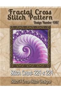 Fractal Cross Stitch Pattern