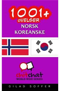 1001+ Ovelser Norsk - Koreanske