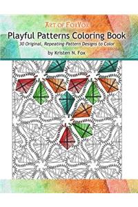 Playful Patterns Coloring Book