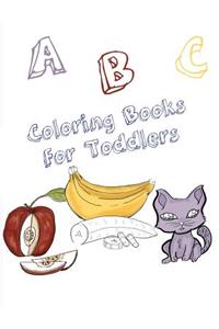 ABC Coloring Books for Toddlers