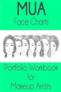 MUA Face Charts Portfolio Workbook for Makeup Artists
