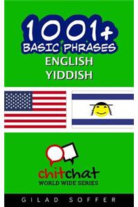 1001+ Basic Phrases English - Yiddish