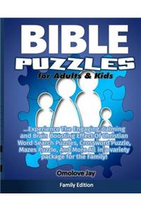 Bible Puzzles for Adults and Kids