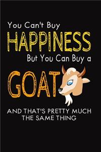 You Can't Buy Happiness But You Can Buy a Goat, And That's Pretty Much the Same