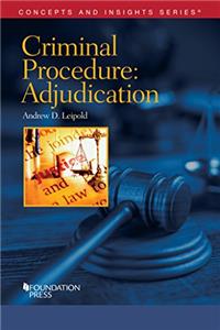 Criminal Procedure-Adjudication