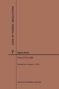 Code of Federal Regulations Title 7, Agriculture, Parts 210-299, 2019