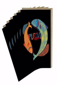 6-Pack Lisa Congdon for Em & Friends Pisces Card