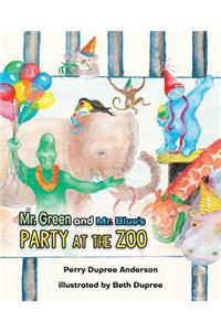 Mr. Green and Mr. Blue's Party at the Zoo