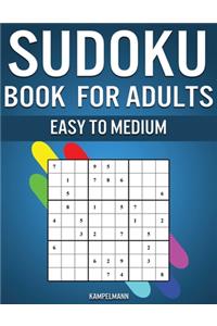 Sudoku Book for Adults Easy to Medium